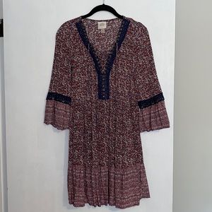 Fun Floral Tunic Dress - XS